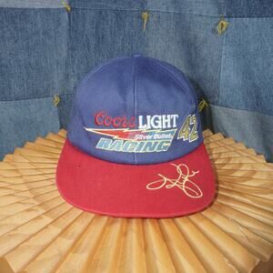 OSFA - Vintage Coors light silver bullet racing 1990s hat